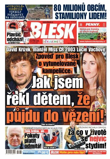 Obálka e-magazínu Blesk 12.5.2021