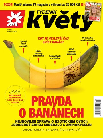 Obálka e-magazínu Týdeník Květy 27/2021