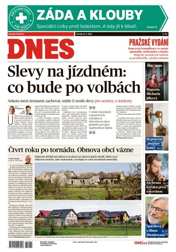 Obálka e-magazínu MF Dnes 23.9.2021