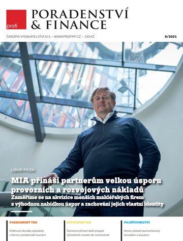 Obálka e-magazínu Profi Poradenství Finance 8/2021