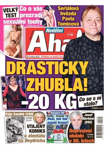 Obálka e-magazínu Nedělní AHA! 29.5.2022