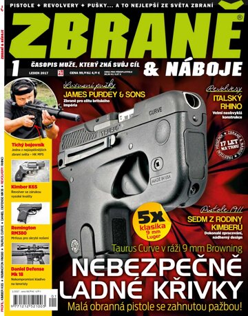 Obálka e-magazínu Zbraně & náboje 1/17