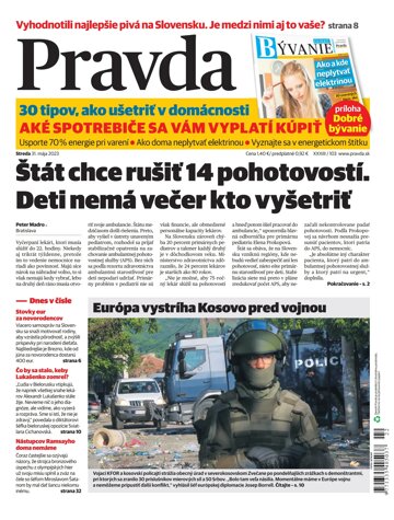 Obálka e-magazínu Pravda 31. 05. 2023