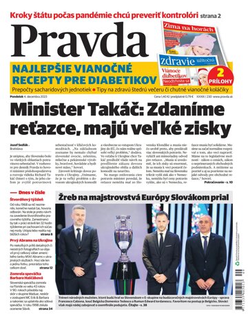 Obálka e-magazínu Pravda 04. 12. 2023