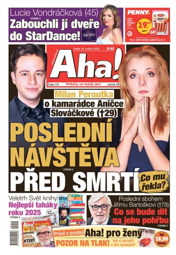 Obálka e-magazínu AHA! 16.5.2025