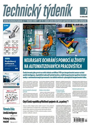 Obálka e-magazínu Technický týdeník 7/2025