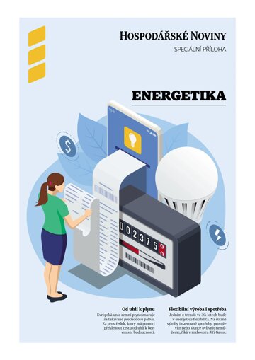 Obálka e-magazínu Hospodářské noviny - příloha 095 - 20.5.2025 Energetika
