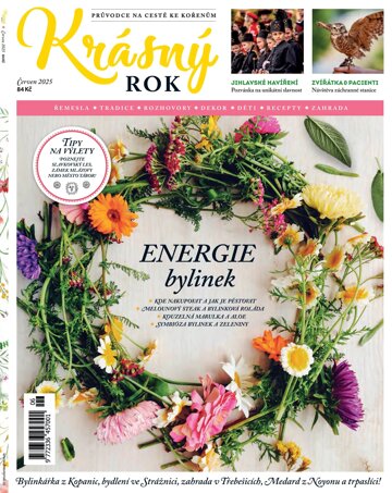 Obálka e-magazínu Krásný rok Červen 2025