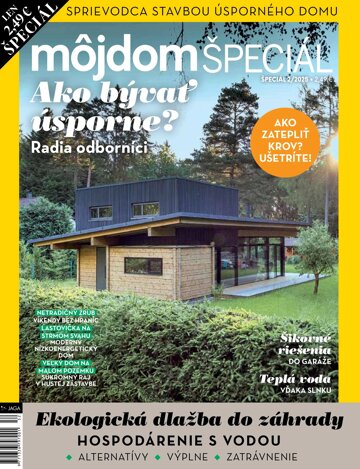 Obálka e-magazínu Môj dom špeciál 2/2025