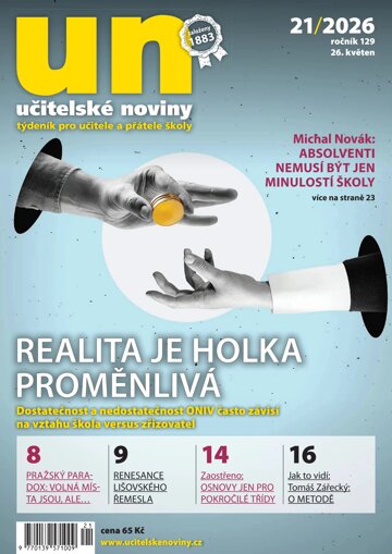 Obálka e-magazínu Učitelské noviny 21/2026