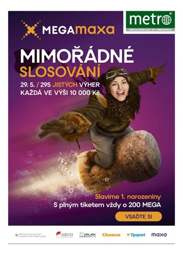 Obálka e-magazínu deník METRO 29.5.2026