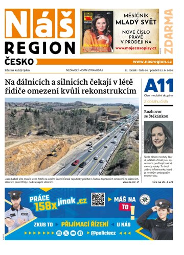 Obálka e-magazínu Náš Region - Česko 26/2026