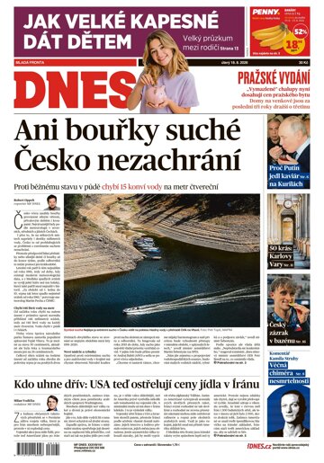 Obálka e-magazínu MF Dnes 18.8.2026