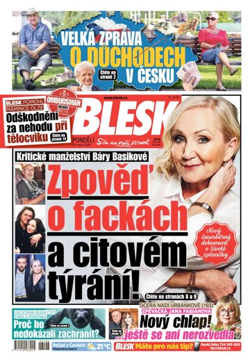 Obálka e-magazínu Blesk 24.8.2026