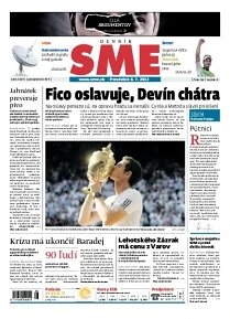 Obálka e-magazínu SME 8.7.2013