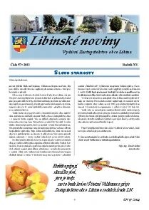 Obálka e-magazínu Libinské noviny 57