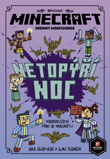 Obálka knihy Minecraft Kroniky Woodswordu 2 - Noc netopýrů