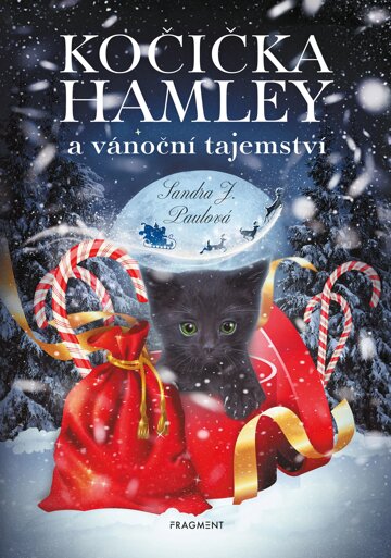 Obálka knihy Kočička Hamley a vánoční tajemství