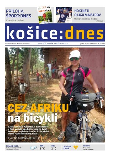 Obálka e-magazínu košice:dnes 26.2.2016