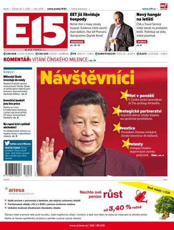 Obálka e-magazínu E15 24.3.2016