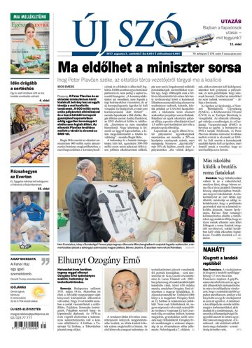 Obálka e-magazínu Új Szó 3.8.2017
