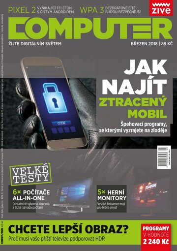 Obálka e-magazínu Computer 3/2018