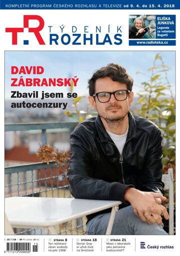 Obálka e-magazínu Týdeník Rozhlas 15/2018