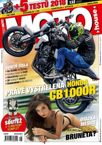 Obálka e-magazínu Motohouse 5/2018