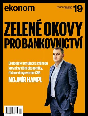 Obálka e-magazínu Ekonom 19 - 9.5.2019