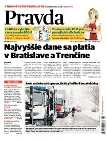 Obálka e-magazínu Pravda 7.1.2012