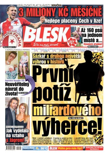 Obálka e-magazínu Blesk 18.6.2019