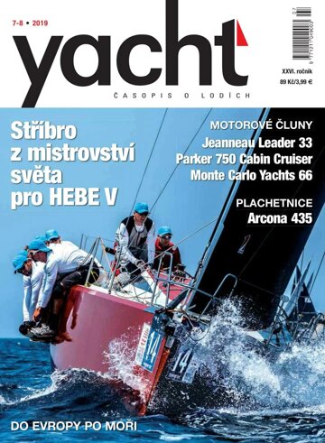 Obálka e-magazínu Yacht 7-8/19