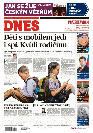 Obálka e-magazínu MF Dnes 15.2.2020