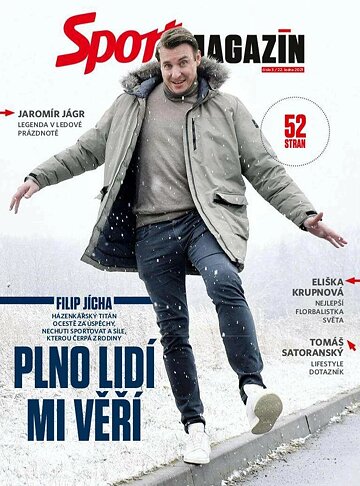 Obálka e-magazínu Příloha Sport 22.1.2021