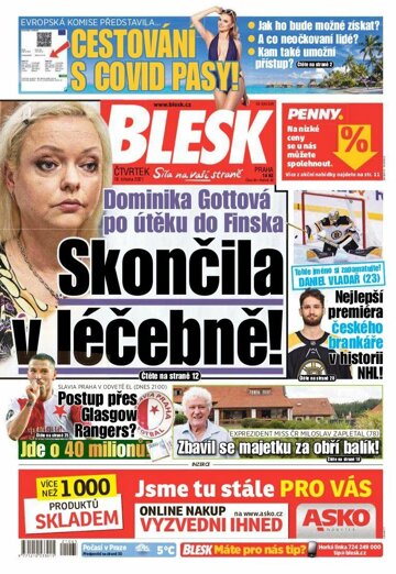 Obálka e-magazínu Blesk 18.3.2021