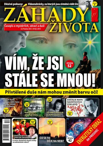 Obálka e-magazínu Záhady života 12/2021