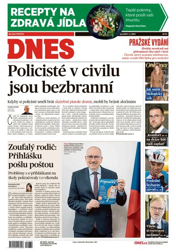 Obálka e-magazínu MF Dnes 5.2.2024