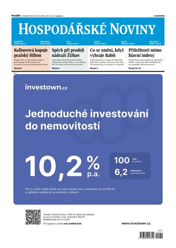 Obálka e-magazínu Hospodářské noviny 251 - 30.12.2024