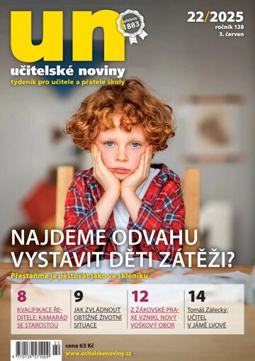 Obálka e-magazínu Učitelské noviny 22/2025