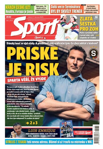 Obálka e-magazínu Sport 17.6.2025