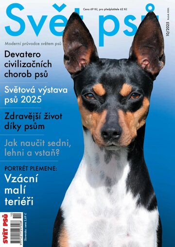 Obálka e-magazínu Svět psů 10/2025