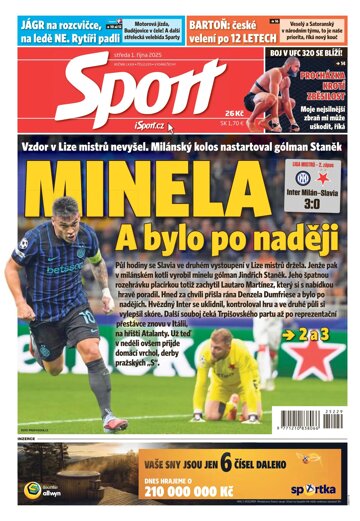 Obálka e-magazínu Sport 1.10.2025