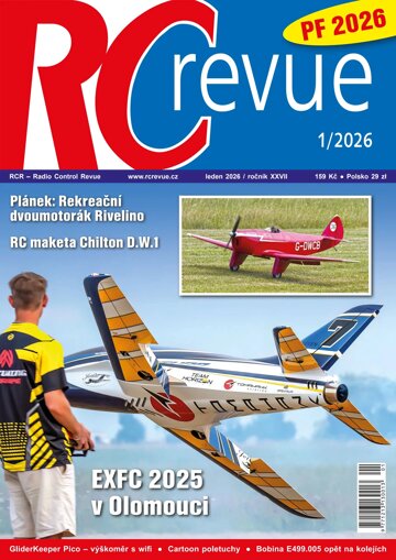 Obálka e-magazínu RC revue 1/2026