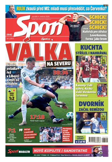 Obálka e-magazínu Sport 4.5.2026