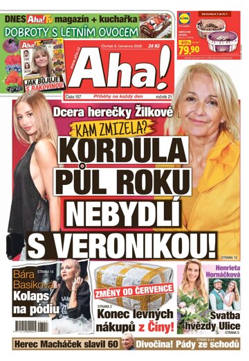 Obálka e-magazínu AHA! 9.7.2026