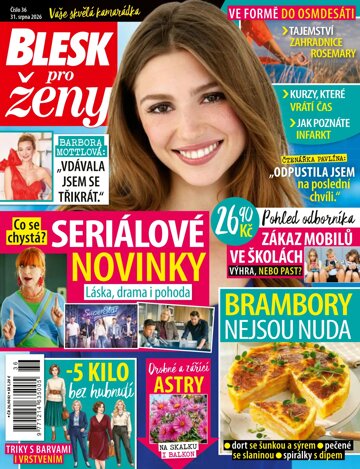 Obálka e-magazínu Blesk pro ženy 36/2026