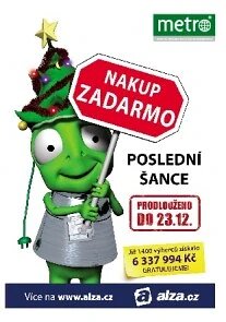 Obálka e-magazínu deník METRO 21.12.2012