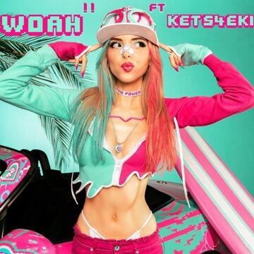 Obálka uvítací melodie Woah!! (feat. kets4eki)