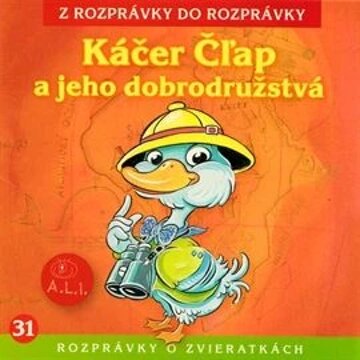 Obálka audioknihy Káčer Čľap a jeho dobrodružstvá