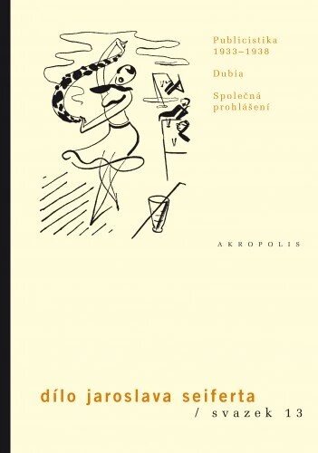 Obálka knihy Dílo, sv. 13 Publicistika (1933–1938)